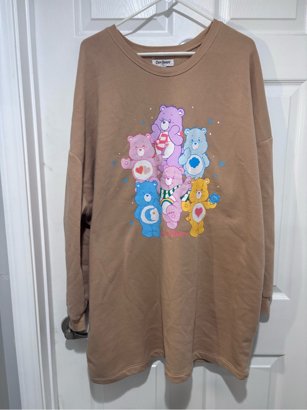 Grayson Social Care Bears Women’s Brown Sleep Tunic Sweatshirt